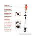 (2022) ECHO DPAS-2600SB PAS SPLIT BOOM TRIMMER W/ STANDARD CHARGER & 2.5 AH BATTERY
