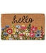 Abbott Collection Bright Hello Doormat