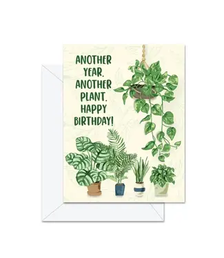 Jaybee Design Another Year. Another Plant. Happy Birthday - Greeting Card