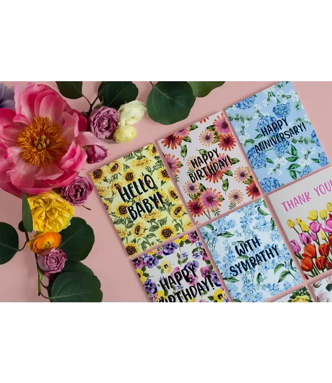 Garden Party Asst. Greeting Cards