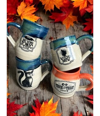 Crafty Inagoodway (C) Handcrafted Halloween Mug