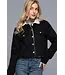 Sherpa-Lined Twill Jacket