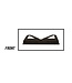 DEKOR BLOCK RETAINING WALL LIGHT- MATTE BLACK