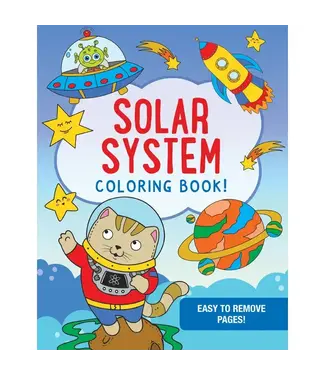 Peter Pauper Press Solar System Coloring Book