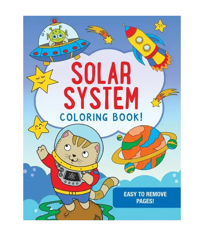 Solar System Coloring Book