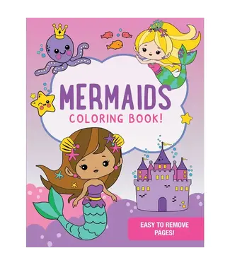 Peter Pauper Press Mermaids Coloring Book