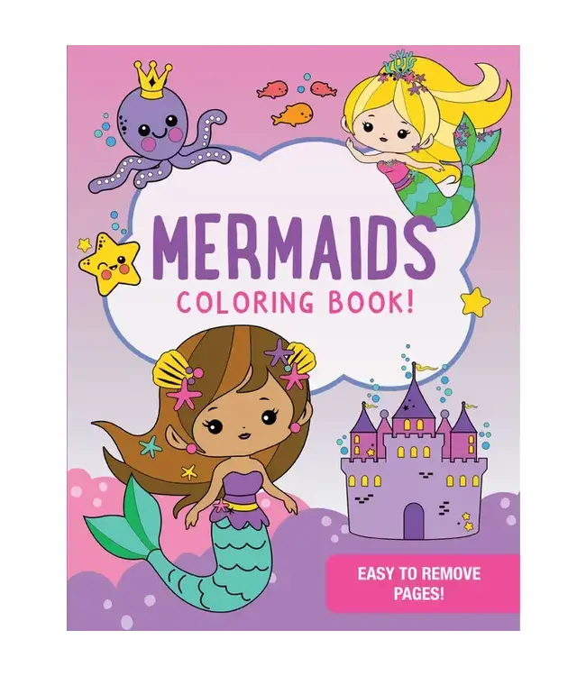 Mermaids Coloring Book