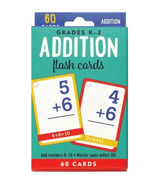 Peter Pauper Press Addition Flash Cards