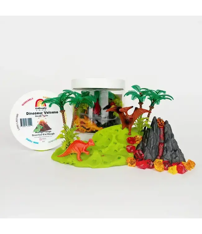Dino Volcano Watersmellon Dough-To-Go Dino Volcano Watersmellon Dough-To-Go