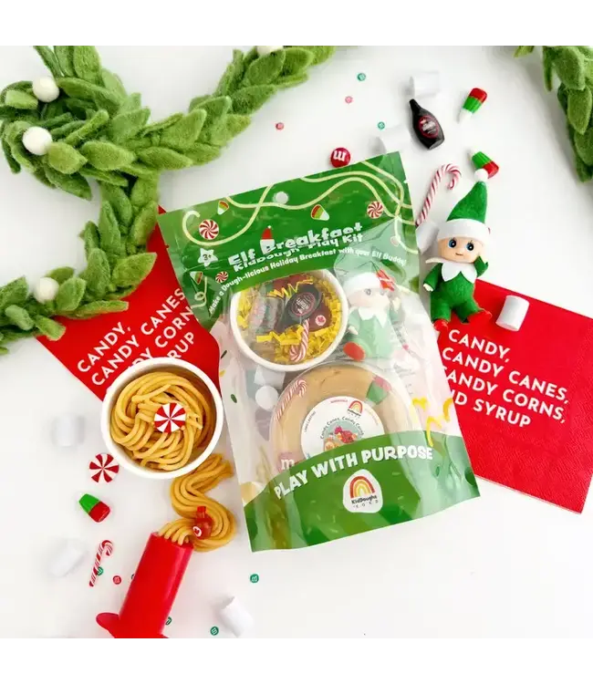 Elf Breakfast (Maple Syrup) Kiddough Play Kit