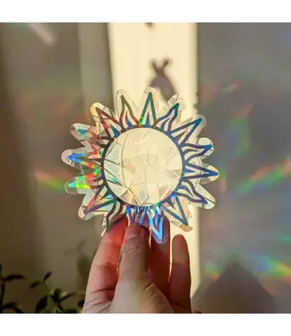 Moonlit Creations Sun Rainbow Window Cling