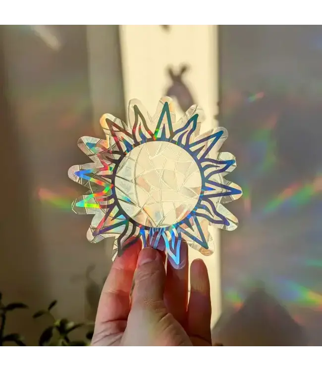 Sun Rainbow Window Cling