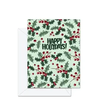 Jaybee Design Happy Hollydays - Greeting Card