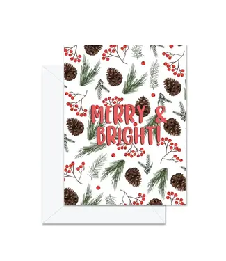 Jaybee Design Merry & Bright - Greeting Card
