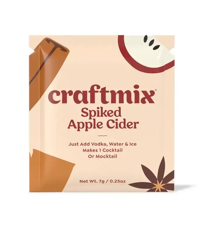 Spiked Apple Cider Cocktail / Mocktail Mixer -Single Packet