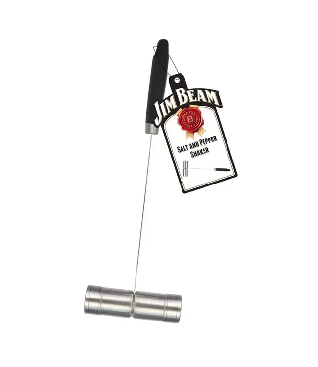 Jimbeam Stainless Steel Salt & Pepper Shaker