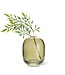 Abbott Collection Medium Barrel Bud Vase Moss Green
