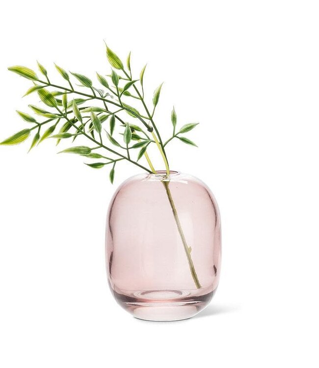 Medium Barrel Bud Vase Dark Rose