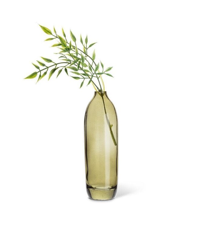 Tall Bud Vase Moss Green
