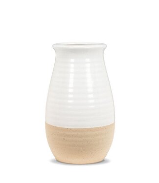 Abbott Collection Shiny & Matte Vase