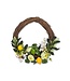Small Lemon & Flower Wreath