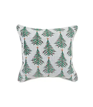 IH Casa Decor Tapestry Cushion Tree 18 X 18
