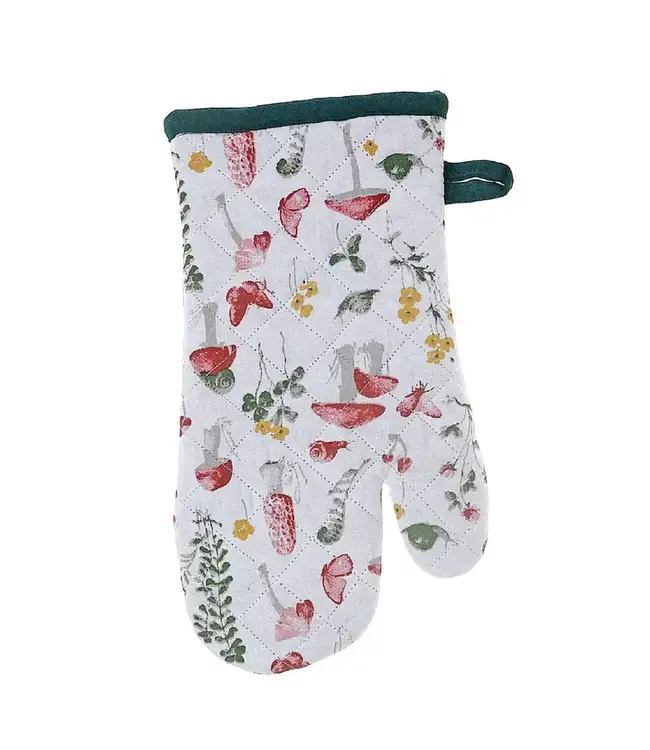Cotton Oven Mitt Mushroom