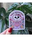 Dead Inside But Books Help Vinyl Sticker