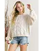 Multi Color Cable Knit Sweater