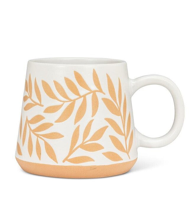 Oversized Mug | Leaves