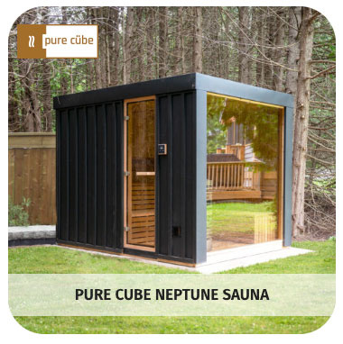 pure cube Neptune sauna