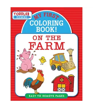 Peter Pauper Press My First Coloring Book! On the Farm