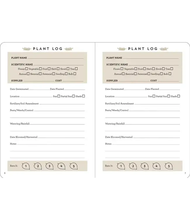 The Gardener's Logbook