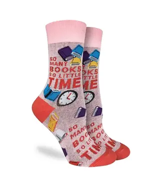 Good Luck Sock Women's So Many Books So Little Time Socks