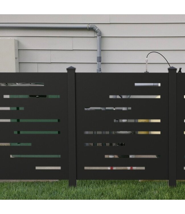 Sunbelly Shorty Privay Screen | Blurred Lines 36"x40"