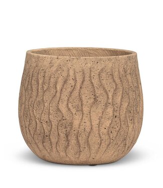 Abbott Collection XL Vertical Wave Planter 9"