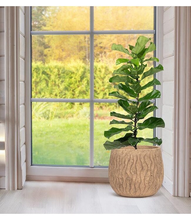 XL Vertical Wave Planter 13"