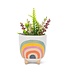Small Rainbow Planter with Legs