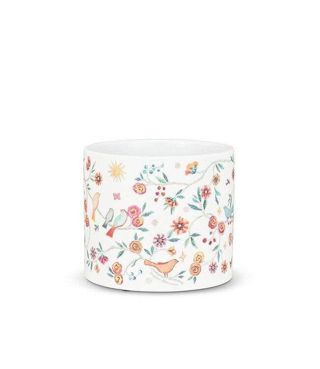 Small Tapestry Birds Planter