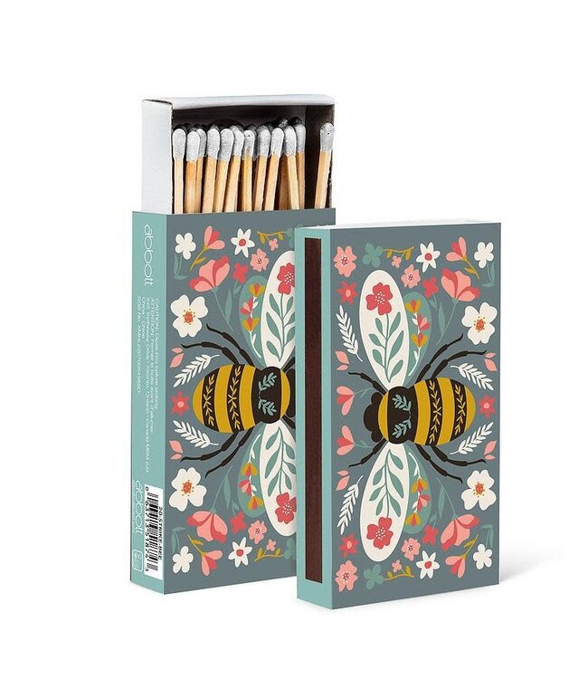 Colourful Floral Bee Matches
