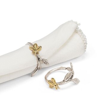 Abbott Collection Bee on Branch Napkin Ring