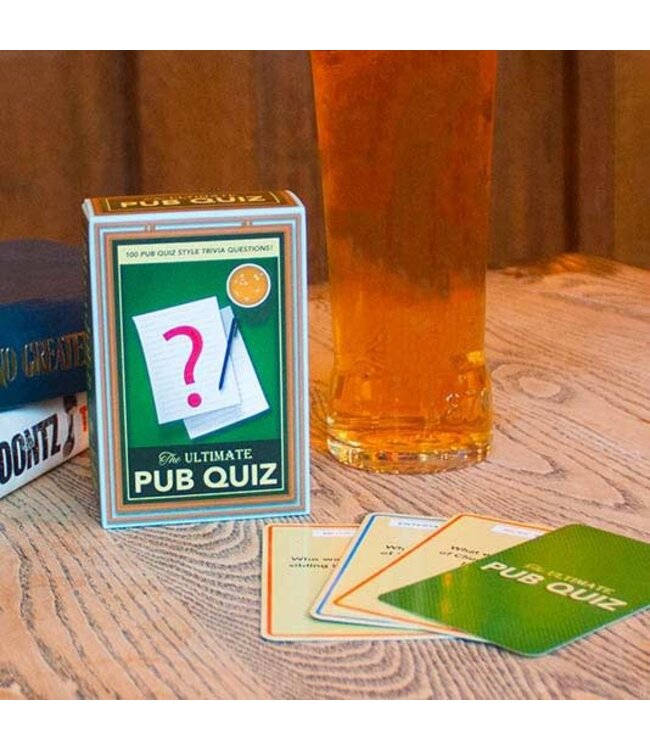 Pub Quiz Trivia Cards