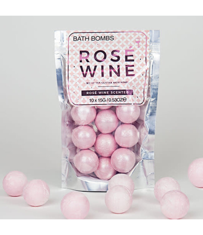 Rosé bath bombs 10pk