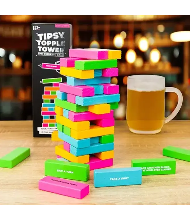 Tipsy Topple Tower - The Drinking Game
