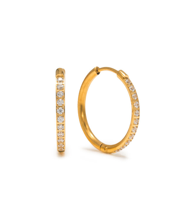 Evie 20mm Hoops - Gold