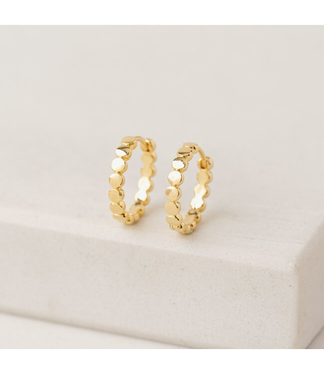 Cleo Hoop Earrings - Gold