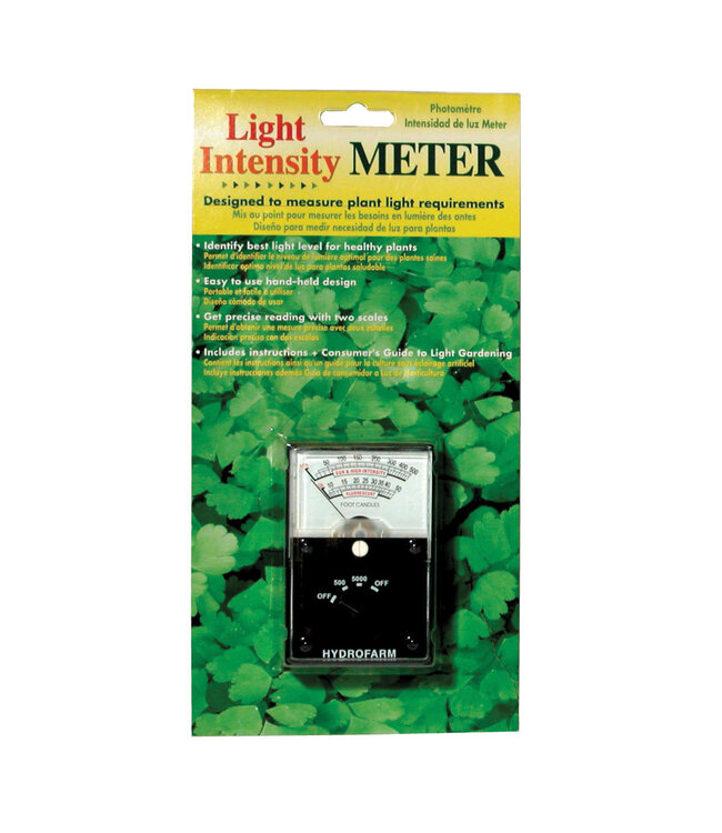 Analog Light Meter (Footcandles)