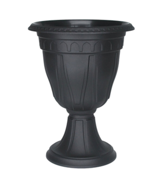 AZURA 15-1/4" Tall Urn Black