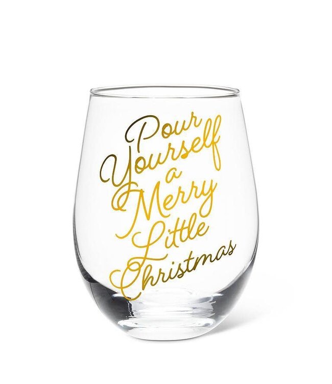 Pour Yourself Stemless Wine Glass