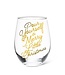 Pour Yourself Stemless Wine Glass